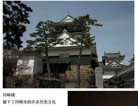 冈崎城留下了冈崎市的许多历史文化