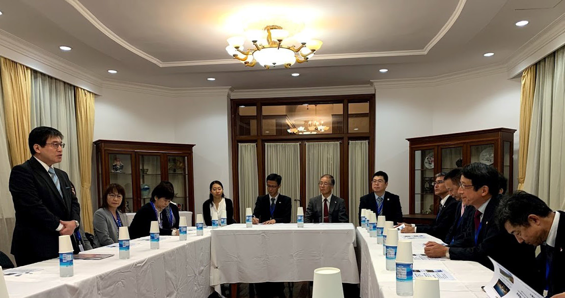 在上海日本国総領事表敬訪問